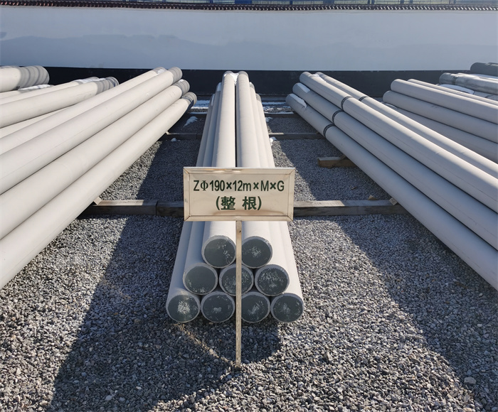 东胜190×12米钢筋混凝土水泥电线杆